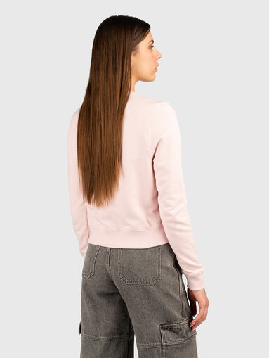 Sweatshirt with logo embroidery - 3