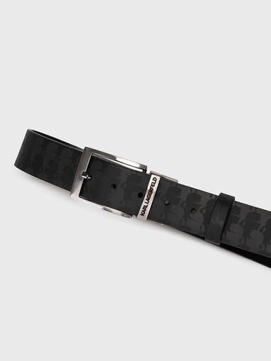 Reversible belt with metal buckle - 5