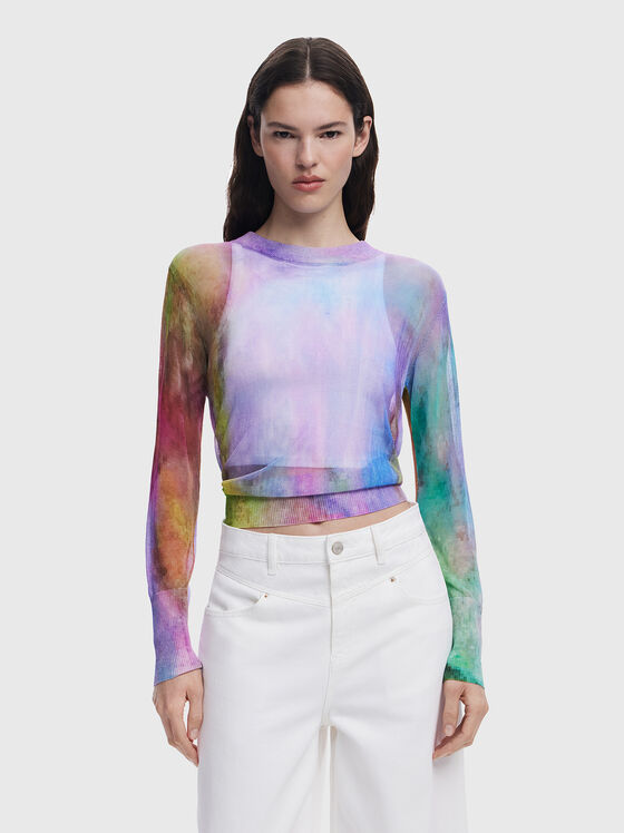 Pulover BOGEN cu efect translucid - 1