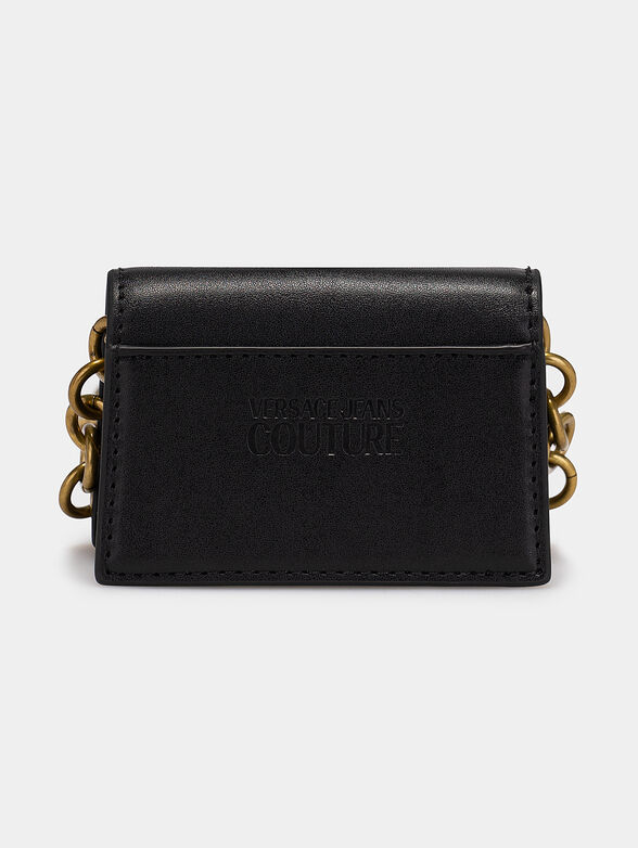 Black small bag with logo details - 3