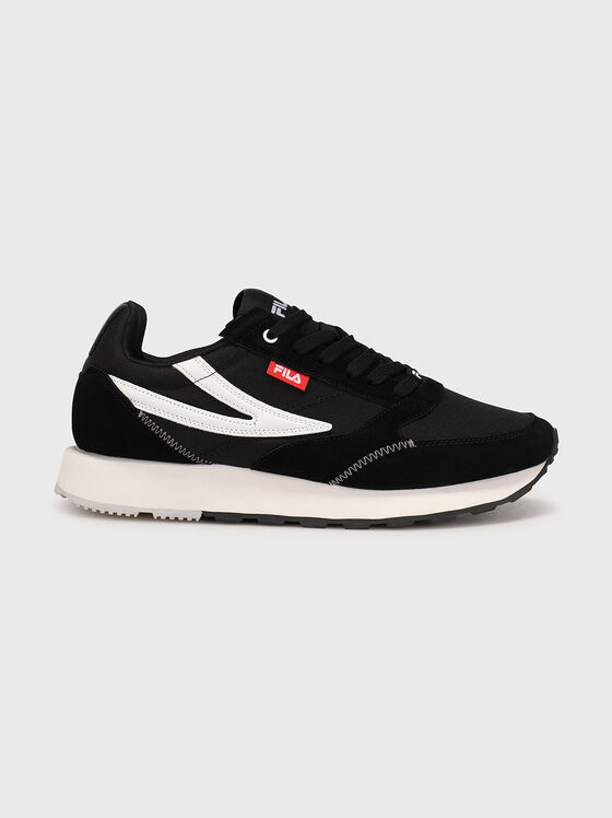 RUN FORMATION black sports shoes - 1