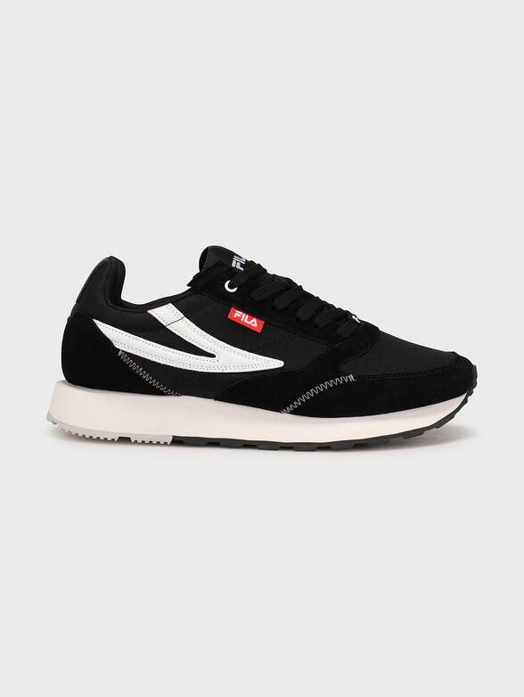 RUN FORMATION black sports shoes - 1