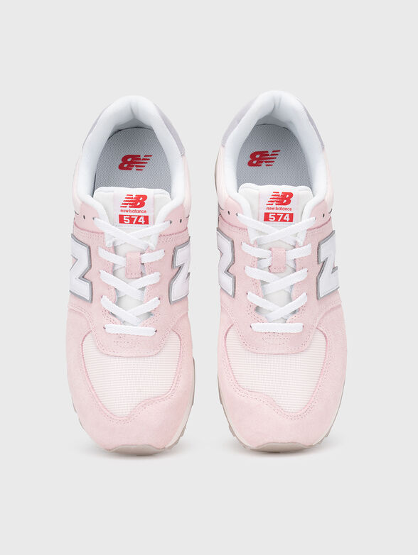 574 sports shoes with logo accent - 6