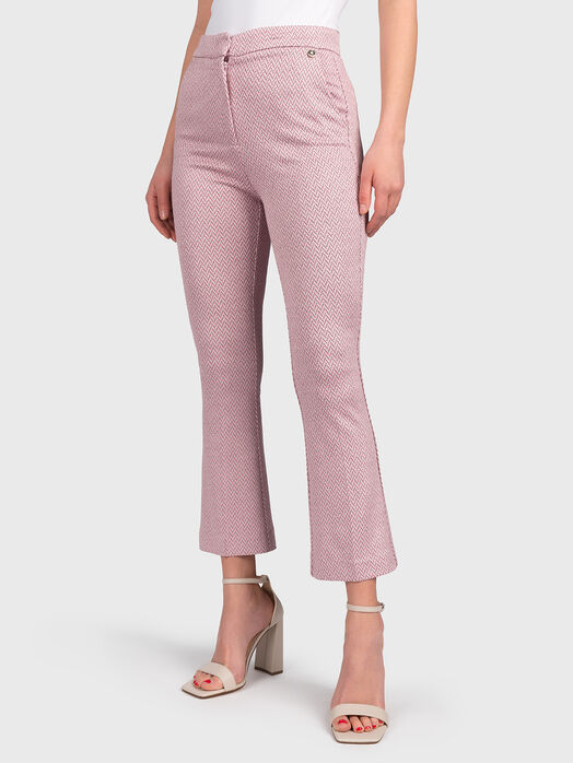 Short pink trousers