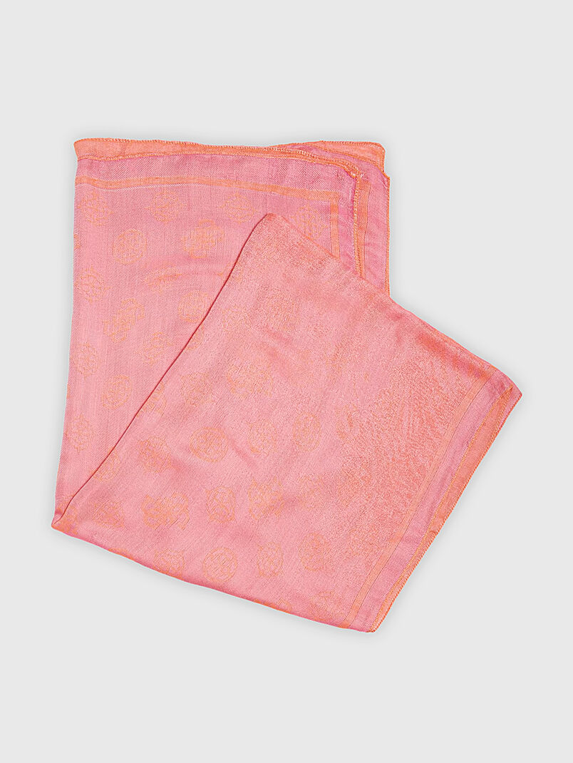 SILVANA pink scarf - 3