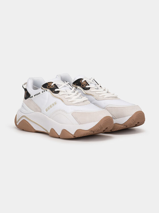 Pantofi sport albi MICOLA - 2
