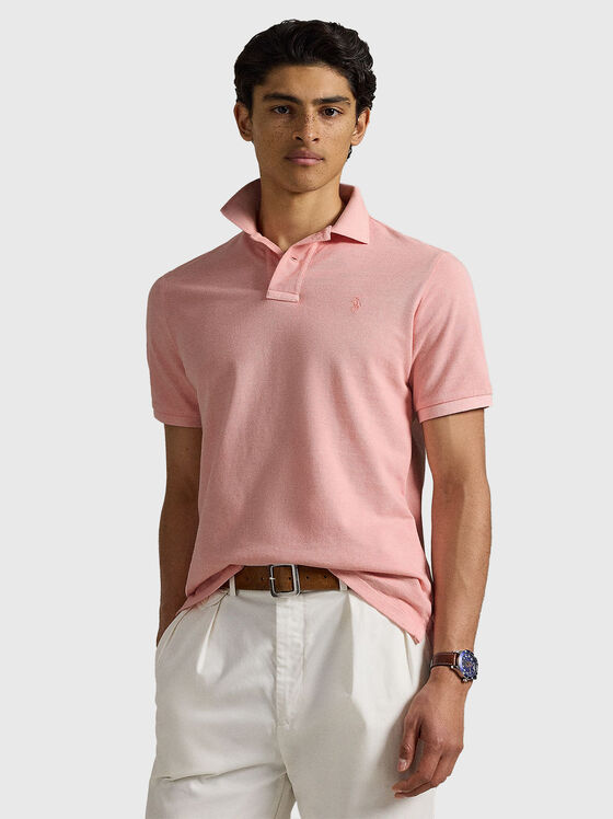 Tricou polo slim din bumbac - 1