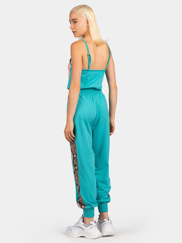 TARO jumpsuit with animal print - 2