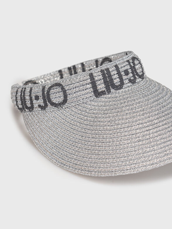 Gold-colored cap with visor and logo inscription - 4