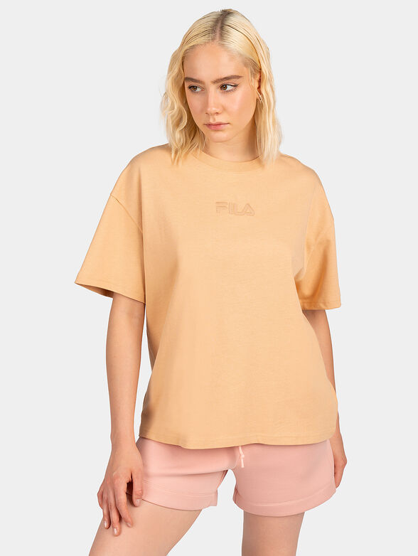 AMALIA  oversized T-shirt with logo  - 1