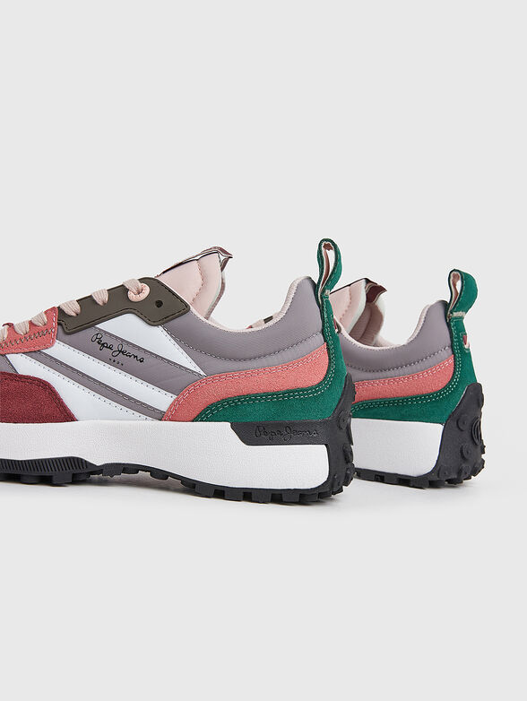 LUCKY GRAND sports shoes with multicoloured inserts - 4