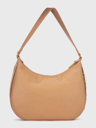 Hobo bag with logo accent - 3