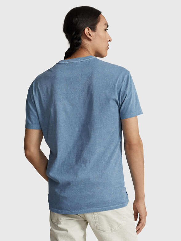 Cotton T-shirt with pocket - 3
