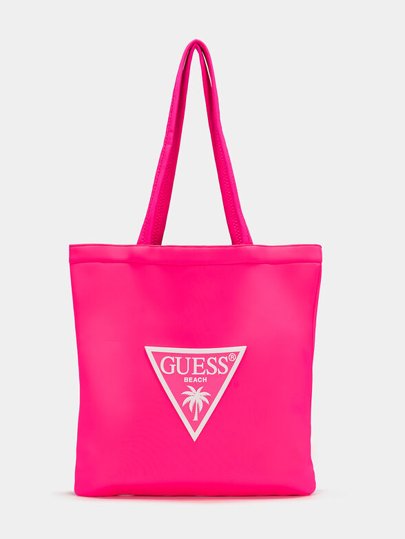 SCUBA black bag with triangular logo print - 1