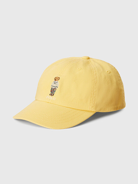 Yellow cap with Polo Bear accent - 1