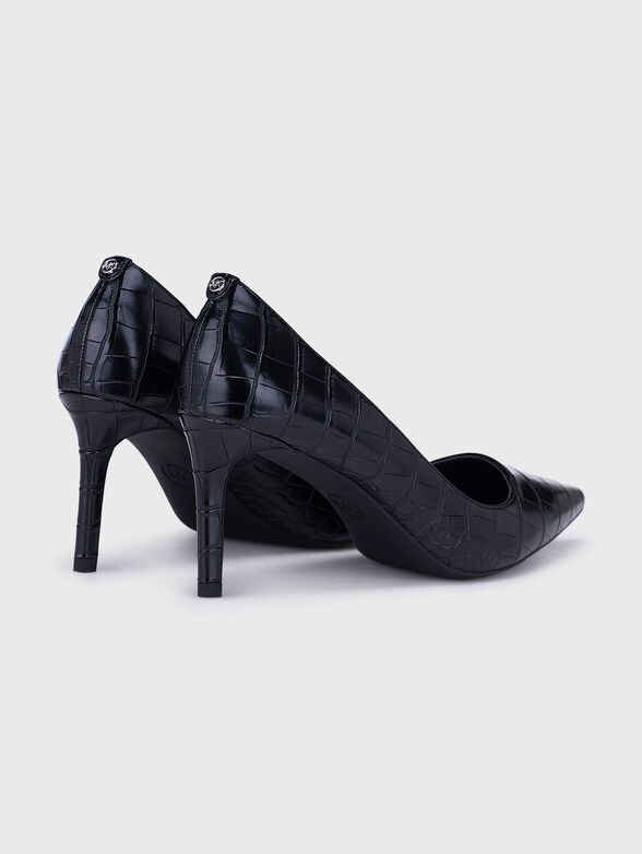 ALINA heeled shoes with crocodile texture - 3