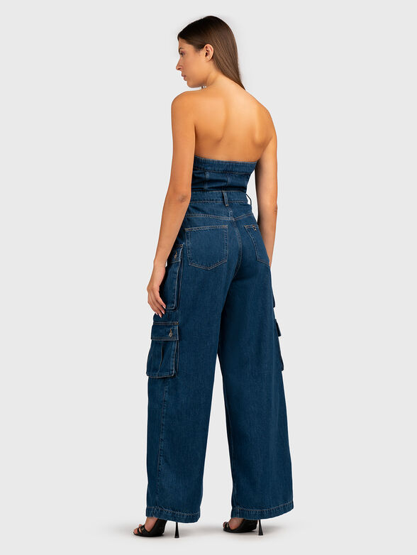 Denim jumpsuit - 2