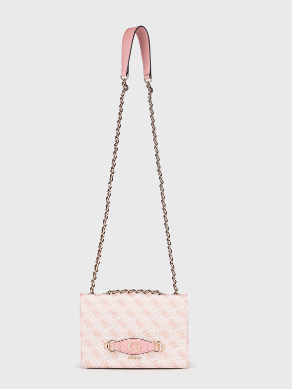 IZZY monogram logo print bag  - 2