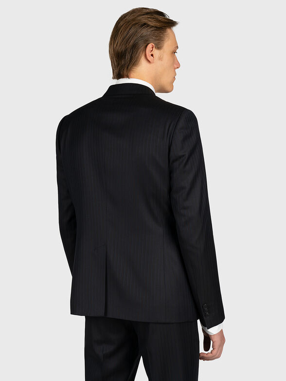 Suit in navy blue colour - 5