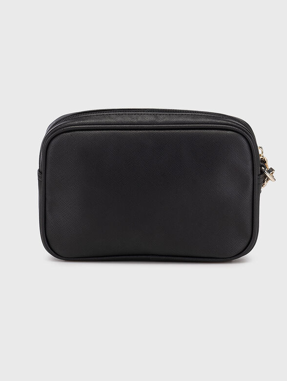 Black pouchbag with logo detail - 2