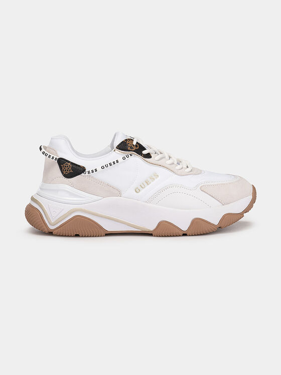 Pantofi sport albi MICOLA - 1