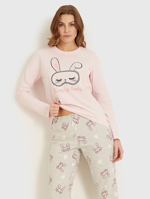 FUNNY BUNNY two-piece cotton pyjamas  - 3