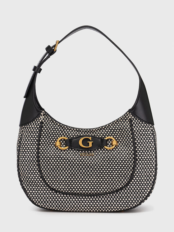 IZZY hobo bag with logo element - 1