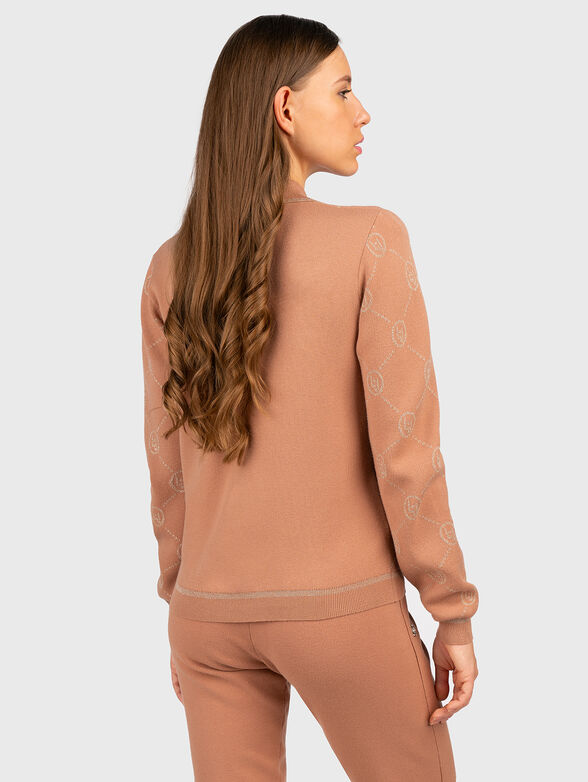 Sweater with monogram print - 3