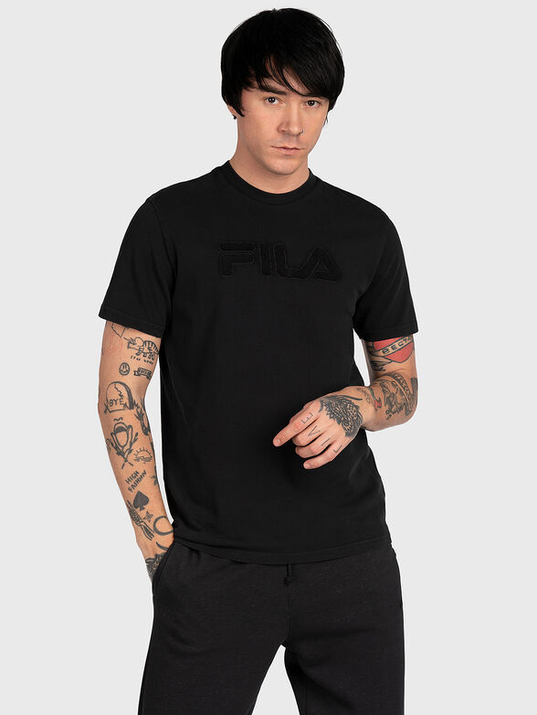 BUEK T-shirt with logo accent - 1