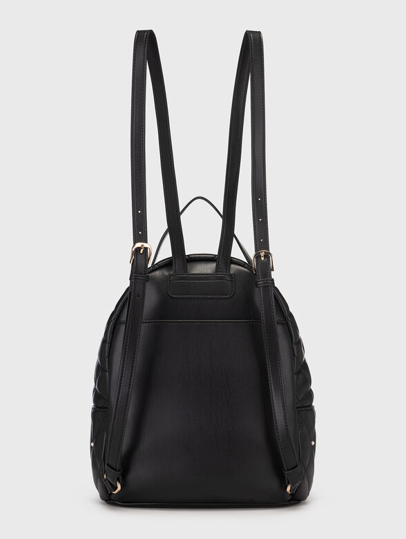 Quilted backpack with rhinestones - 2