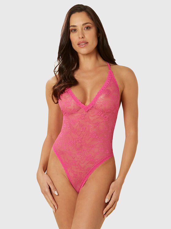 MY HEART bodysuit with lace - 1