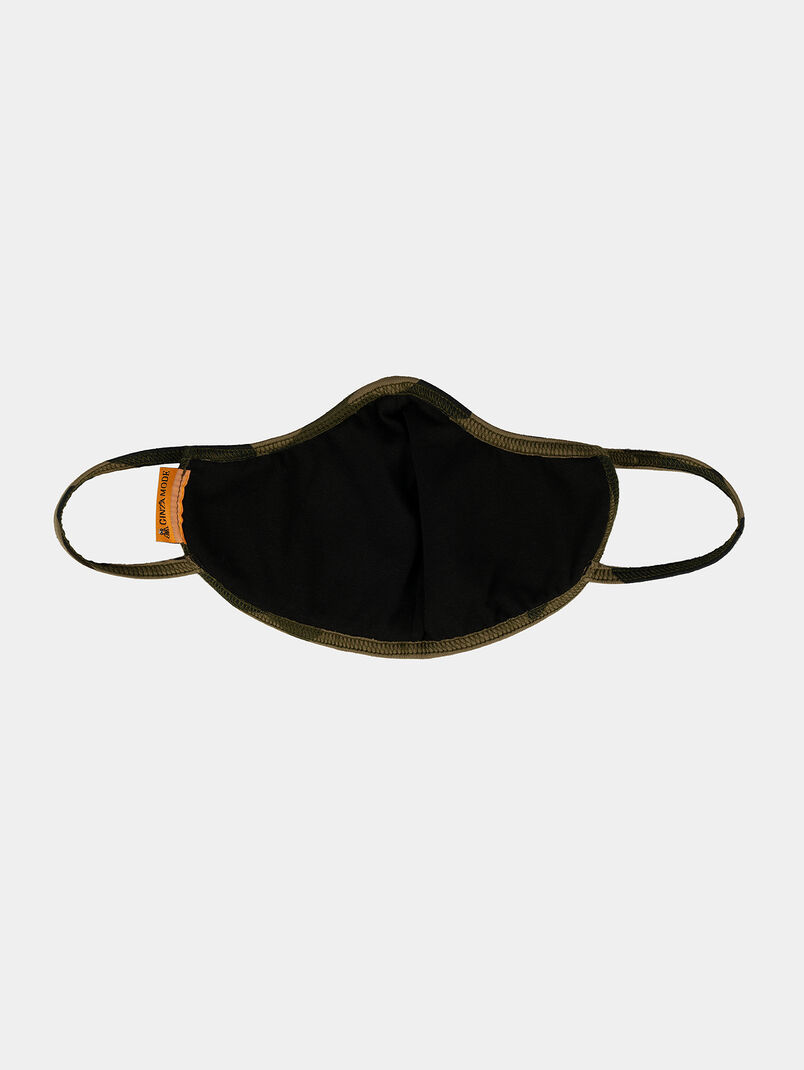 Unisex cotton face mask with camouflage print - 3