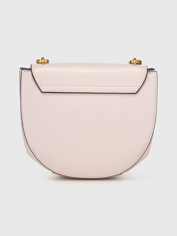 Black crossbody bag with metal logo accent - 3