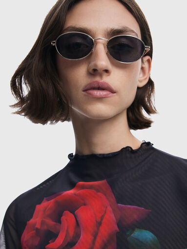 Floral print T-shirt - 5