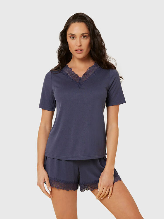 Top pijama RIB LACE - 1