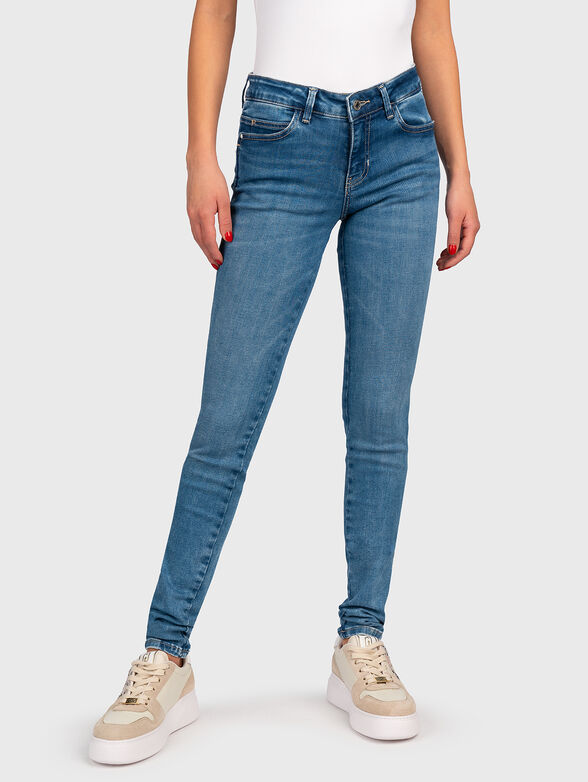 Jeans with logo patch - 1
