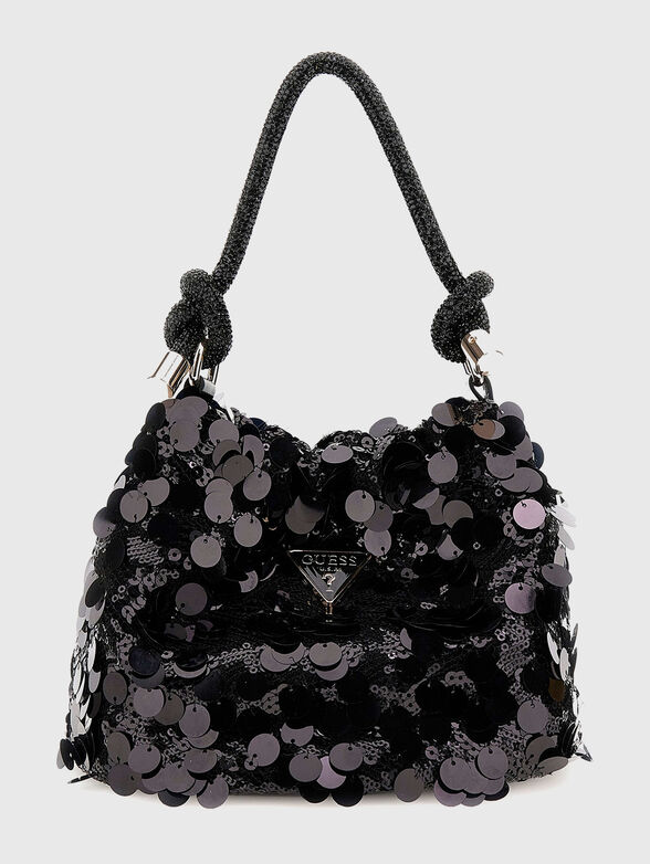 Black sequins bag - 1
