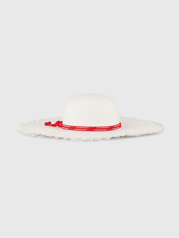 Woven brim hat - 1