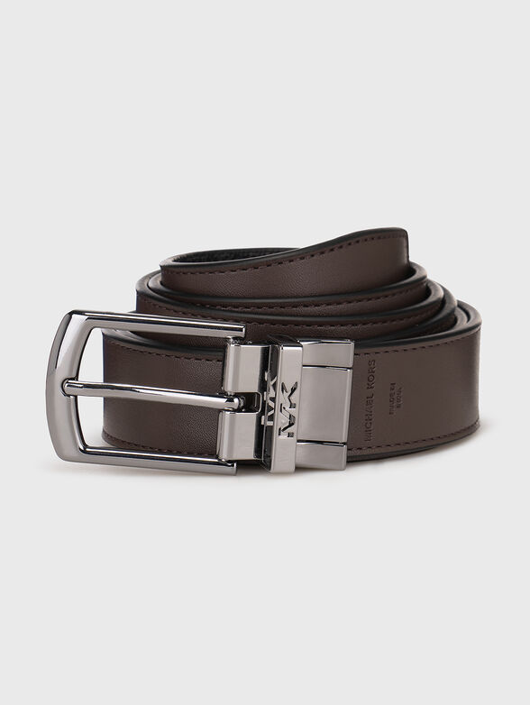 Logo print reversible belt  - 2