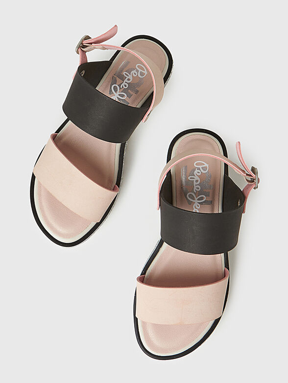 ALEXA sandals with glitter sole - 6