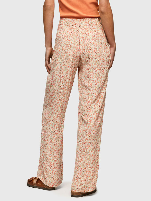 ARLETTE trousers with floral print - 2