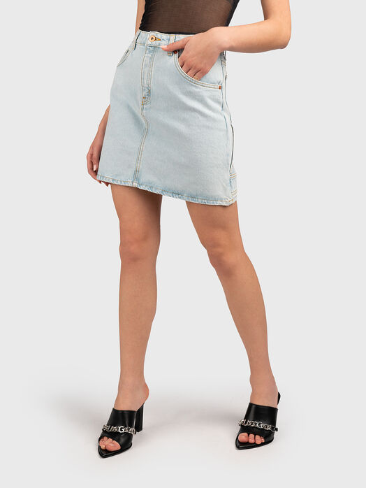 GAMI-B mini denim skirt