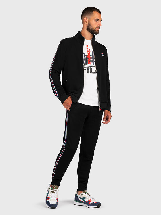 Tricou din bumbac FICO cu logo imprimat - 2