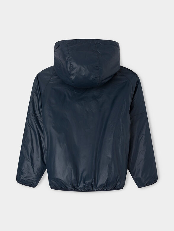GORDON blue jacket with hood - 2