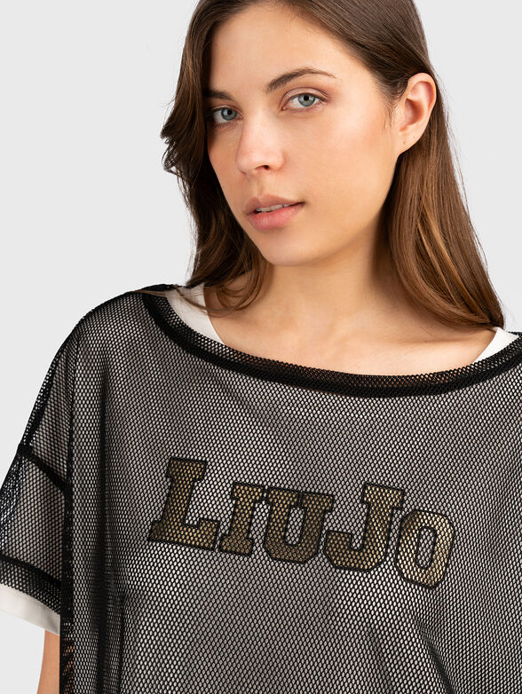 T-shirt with logo detail - 4