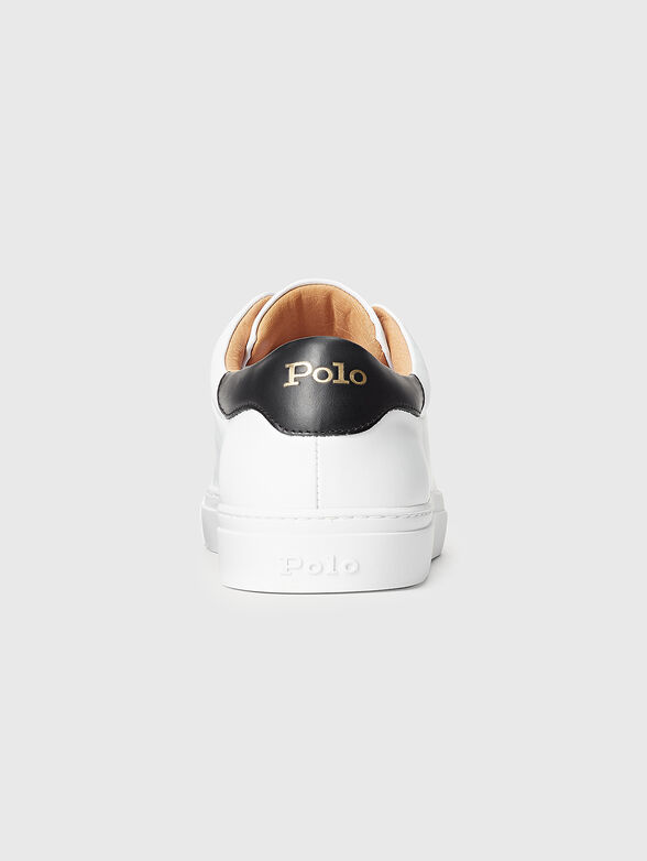 White leather sneakers - 3
