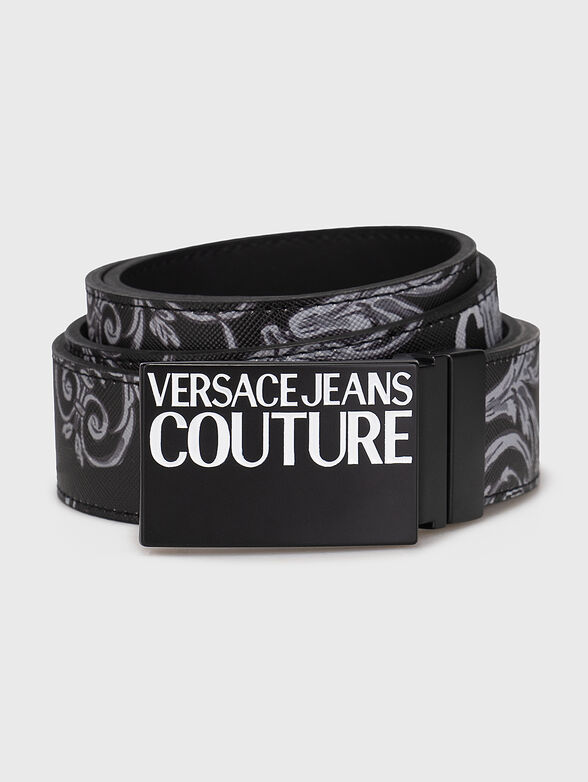 Reversible belt with logo buckle - 2
