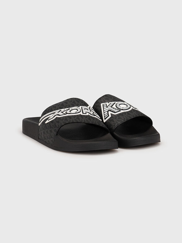 JAKE slippers with cotrasting detail - 2