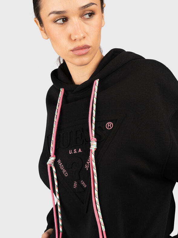 Sweatshirt with contrasting details  - 4