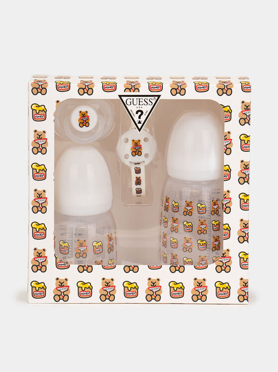 Set de accesorii pentru nou-născuti cu imprimeu - 1